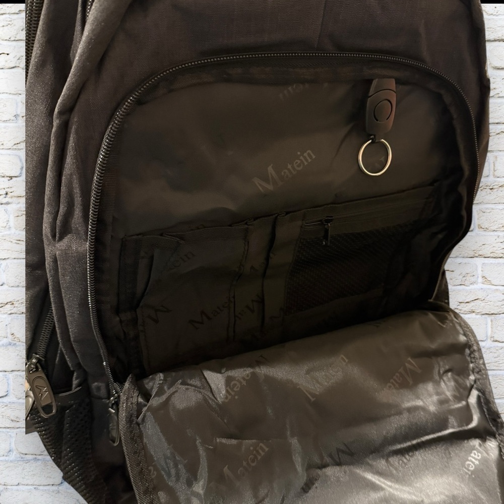 Brand New with tag Black Laptop Backpack - Picture 7 of 11